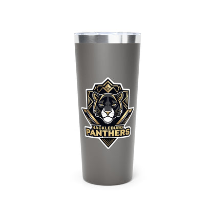 22oz Copper Insulated Tumbler \ Hackleburg Panthers \ HP1