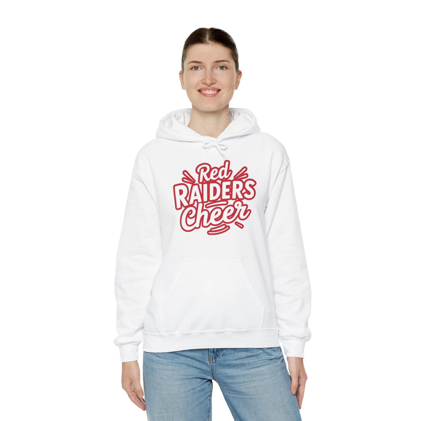 Adult Hooded Sweatshirt \ Marion County Red Raiders Cheer \ MCC1