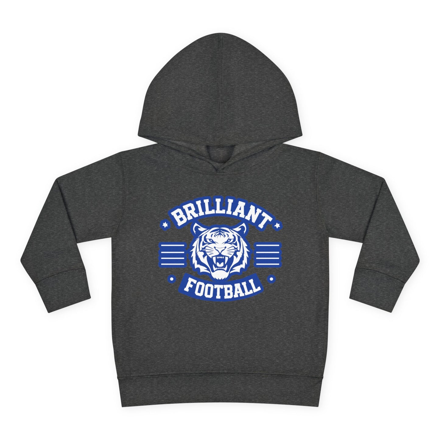 Toddler Hoodie Sweatshirt \ Brilliant Tigers Football \ BTF2