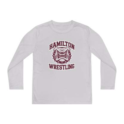 Youth Long Sleeve Tee \ Hamilton Aggies Wrestling \ HAW2