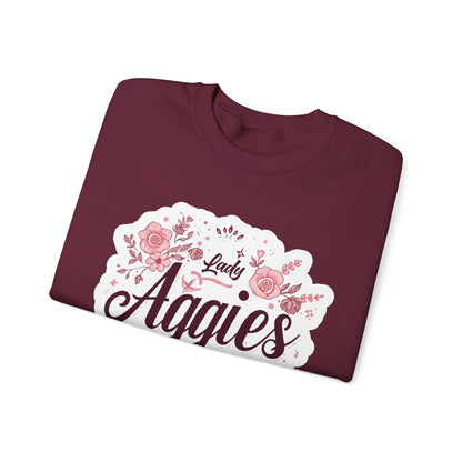 Adult Crewneck Sweatshirt \ Hamilton Aggies Wrestling \ HAWG1