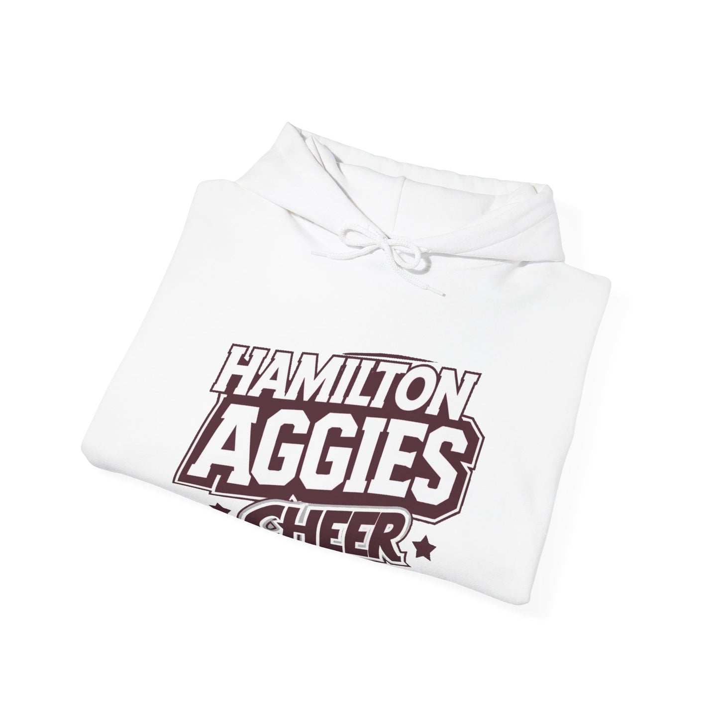 Adult Hoodie Sweatshirt \ Hamilton Aggies Cheer \ HAC1