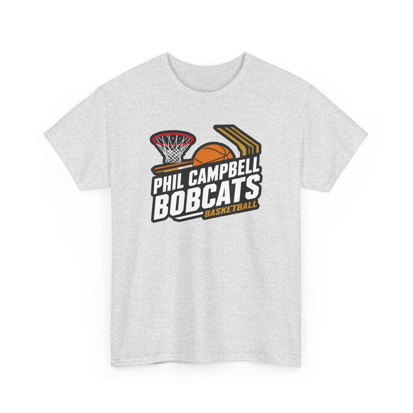 Adult Tee \ Phil Campbell Bobcats Basketball \ PCBBK1
