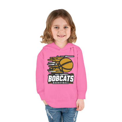Toddler Hoodie Sweatshirt \ Phil Campbell Bobcats Basketball \ PCBBK2