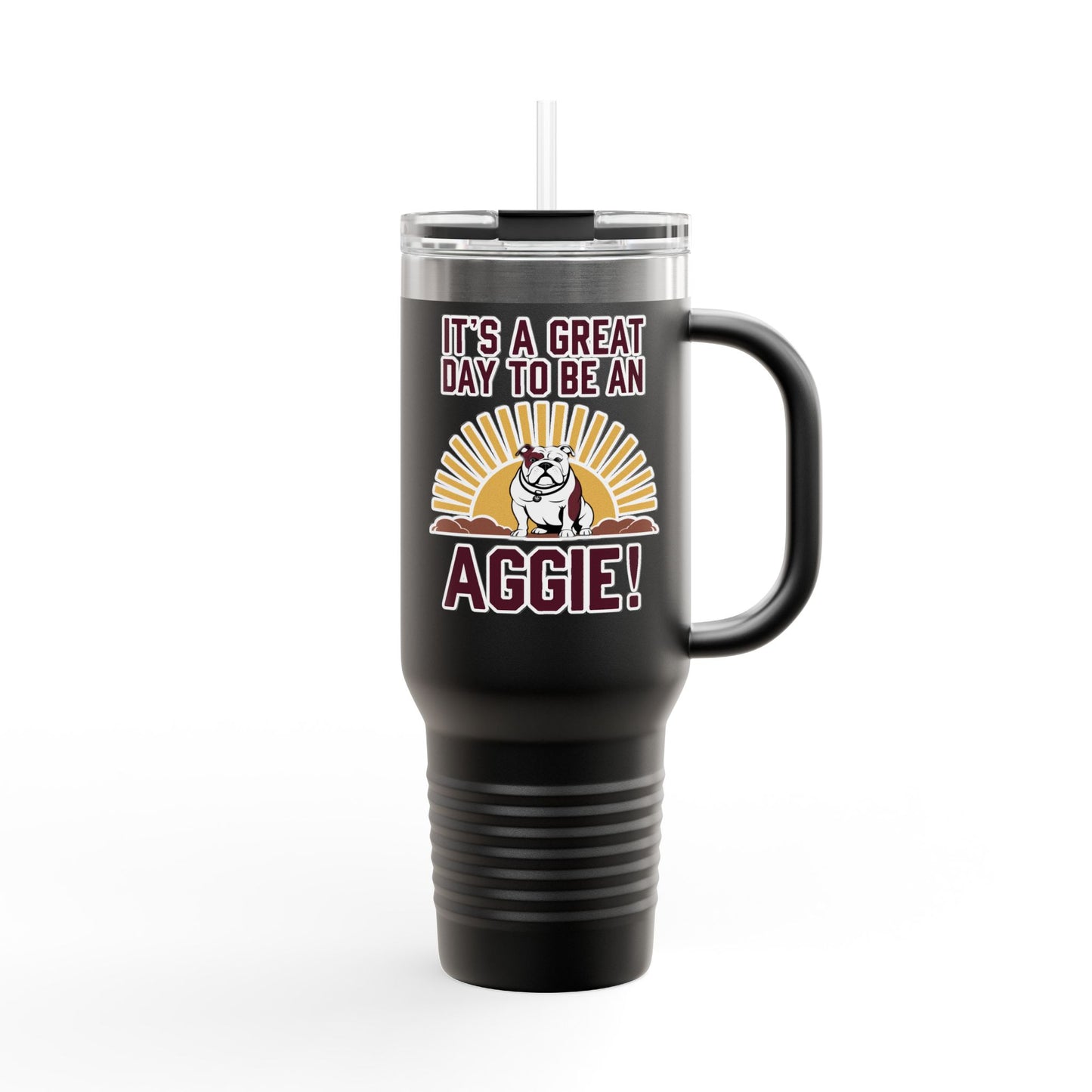 40oz Insulated Tumbler \ It's a Great Day to be an Aggie! \ GDA4
