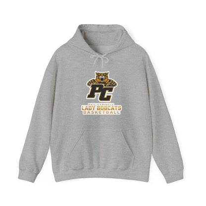Adult Hoodie Sweatshirt \ Phil Campbell Bobcats Basketball \ PCBBKG1