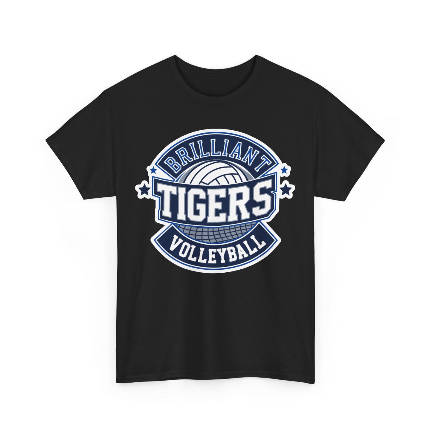 Adult Tee \ Brilliant Tigers Volleyball \ BTV1