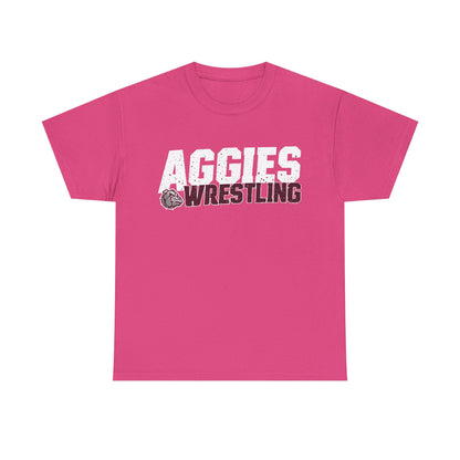 Adult Tee \ Hamilton Aggies Wrestling \ HAW3