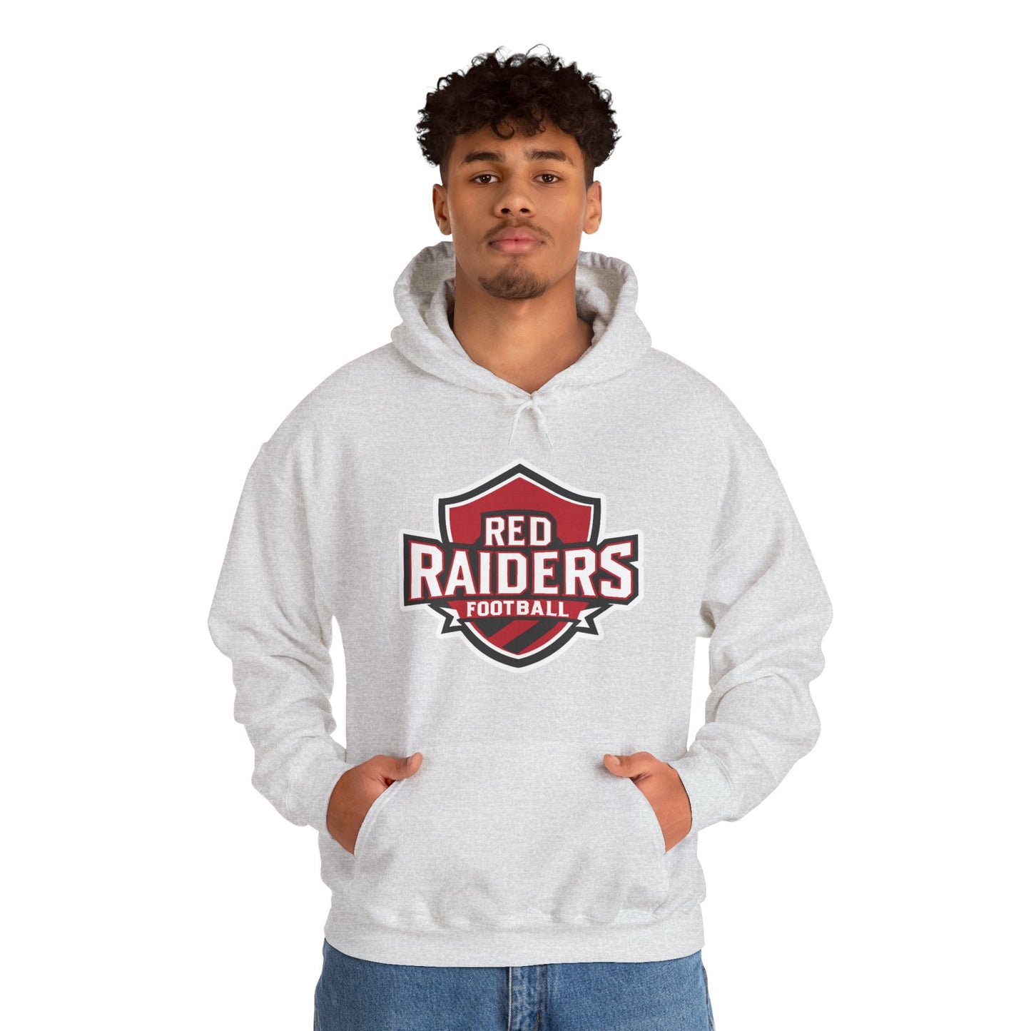 Adult Hoodie Sweatshirt \ Marion County Red Raiders Football \ MCF2