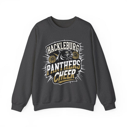 Adult Crewneck Sweatshirt \ Hackleburg Panthers Cheer \ HPC1