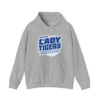 Adult Hoodie Sweatshirt \ Brilliant Tigers Basketball \ BTBKG2