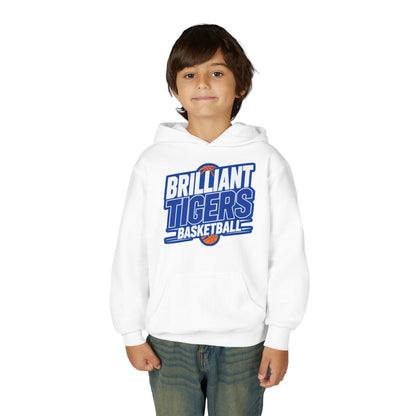 Youth Hoodie Sweatshirt \ Brilliant Tigers Basketball \ BTBK1