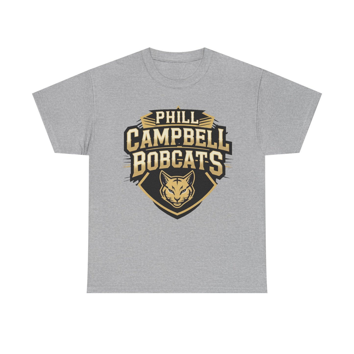 Adult Tee \ Phill Campbell Bobcats \ PCB1