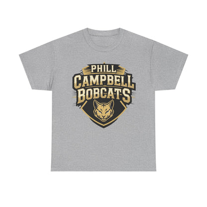 Adult Tee \ Phill Campbell Bobcats \ PCB1