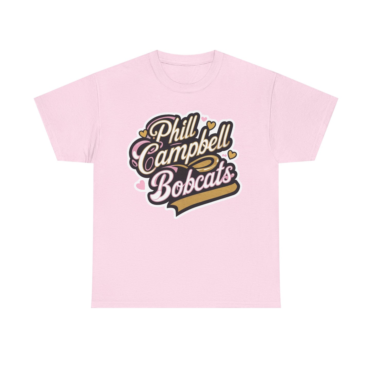 Adult Tee \ Phill Campbell Bobcats \ PCBG1