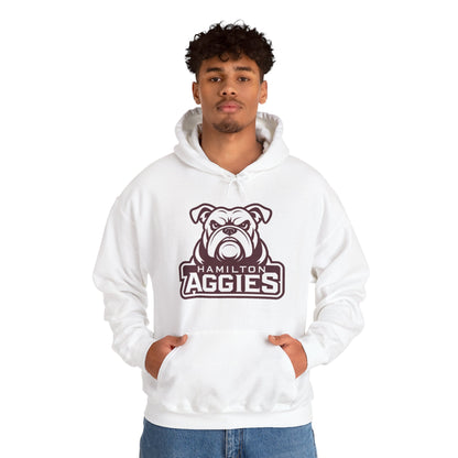 Adult Hoodie Sweatshirt \ Hamilton Aggies \ HA4