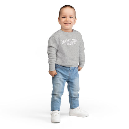 Toddler Crewneck Sweatshirt \ Hamilton Aggies \ HA3