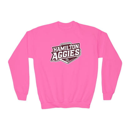 Youth Crewneck Sweatshirt \ Hamilton Aggies \ HA1