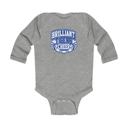 Long Sleeve Baby Bodysuit \ Brilliant Tigers Cheer \ BTC1