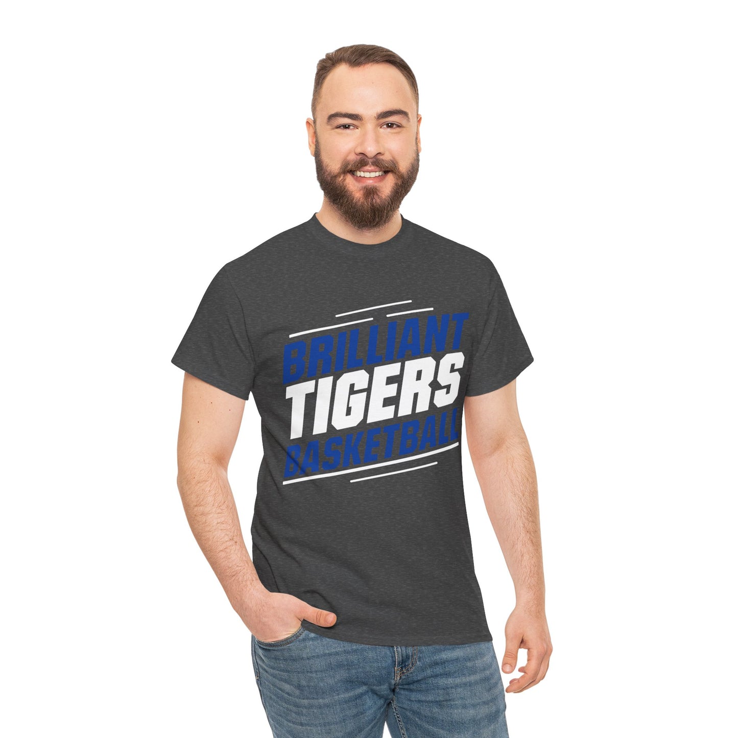 Adult Tee \ Brilliant Tigers Basketball \ BTBK2