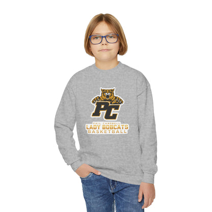 Youth Crewneck Sweatshirt \ Phil Campbell Bobcats Basketball \ PCBBKG1