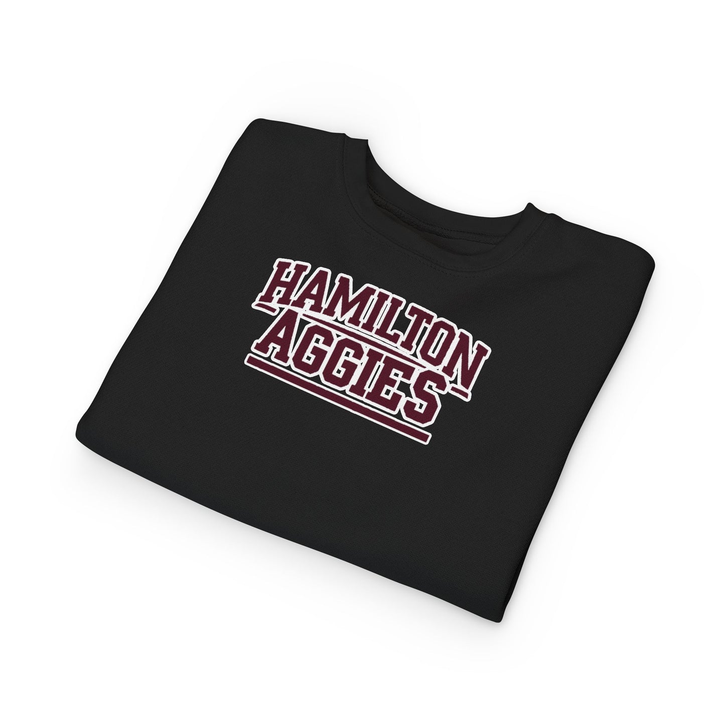 Toddler Crewneck Sweatshirt \ Hamilton Aggies \ HA2