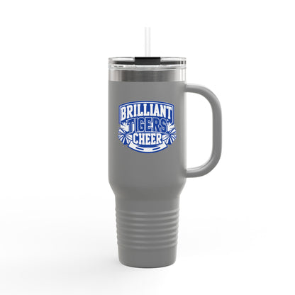 40oz Insulated Tumbler \ Brilliant Tigers Cheer \ BTC1