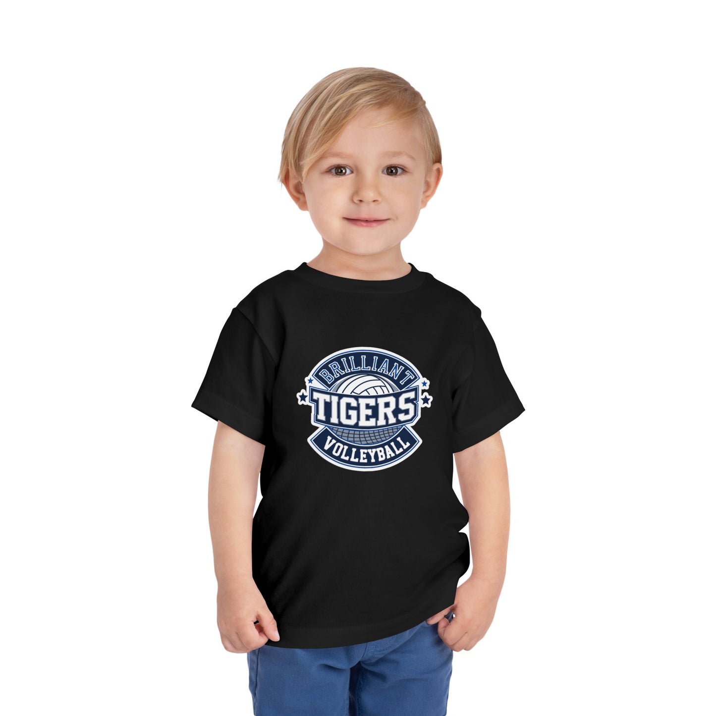 Toddler Tee \ Brilliant Tigers Volleyball \ BTV1