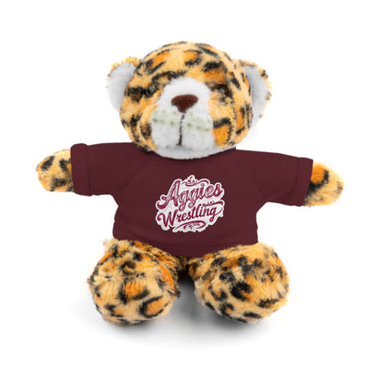 Stuffed Animal with Tee \ Hamilton Aggies Wrestling \ HAWG2