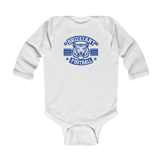 Long Sleeve Baby Bodysuit \ Brilliant Tigers Football \ BTF2