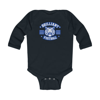 Long Sleeve Baby Bodysuit \ Brilliant Tigers Football \ BTF2