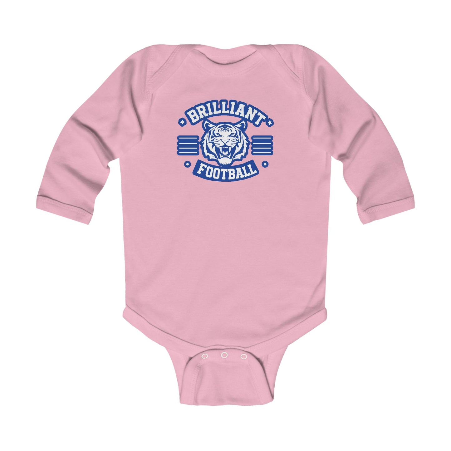 Long Sleeve Baby Bodysuit \ Brilliant Tigers Football \ BTF2