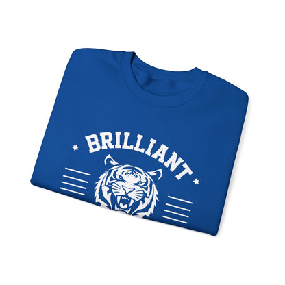Adult Crewneck Sweatshirt \ Brilliant Tigers Football \ BTF2