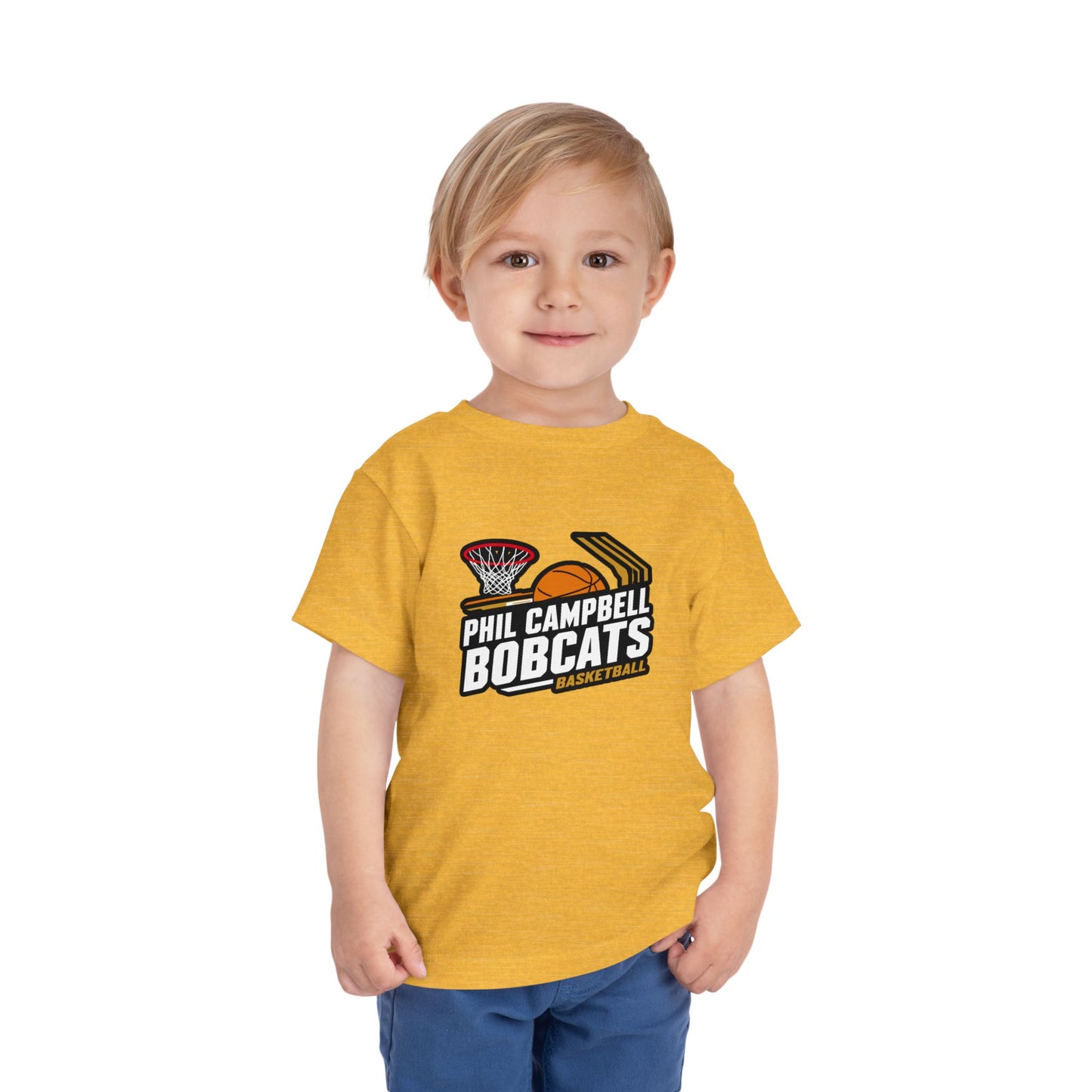 Toddler Tee \ Phil Campbell Bobcats Basketball \ PCBBK1
