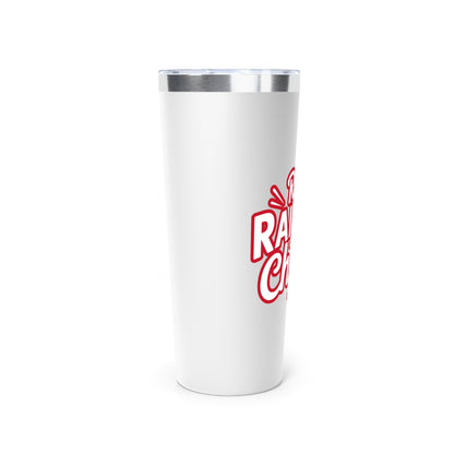 22oz Copper Insulated Tumbler \ Marion County Red Raiders Cheer \ MCC1