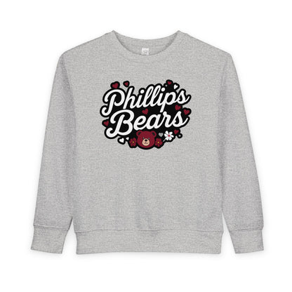 Toddler Crewneck Sweatshirt \ Phillip's Bears \ PBG1