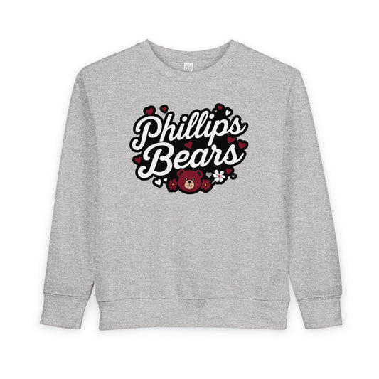 Toddler Crewneck Sweatshirt \ Phillip's Bears \ PBG1