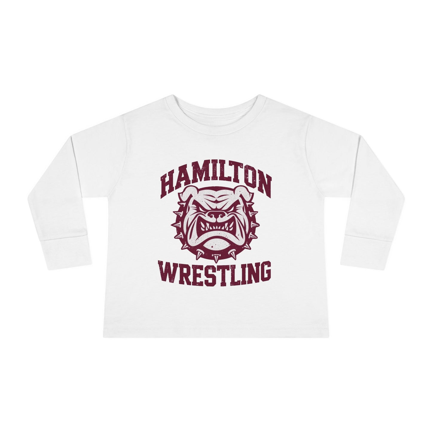 Toddler Long Sleeve Tee \ Hamilton Aggies Wrestling \ HAW2
