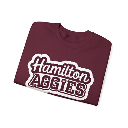 Adult Crewneck Sweatshirt \ Hamilton Aggies \ HAG2