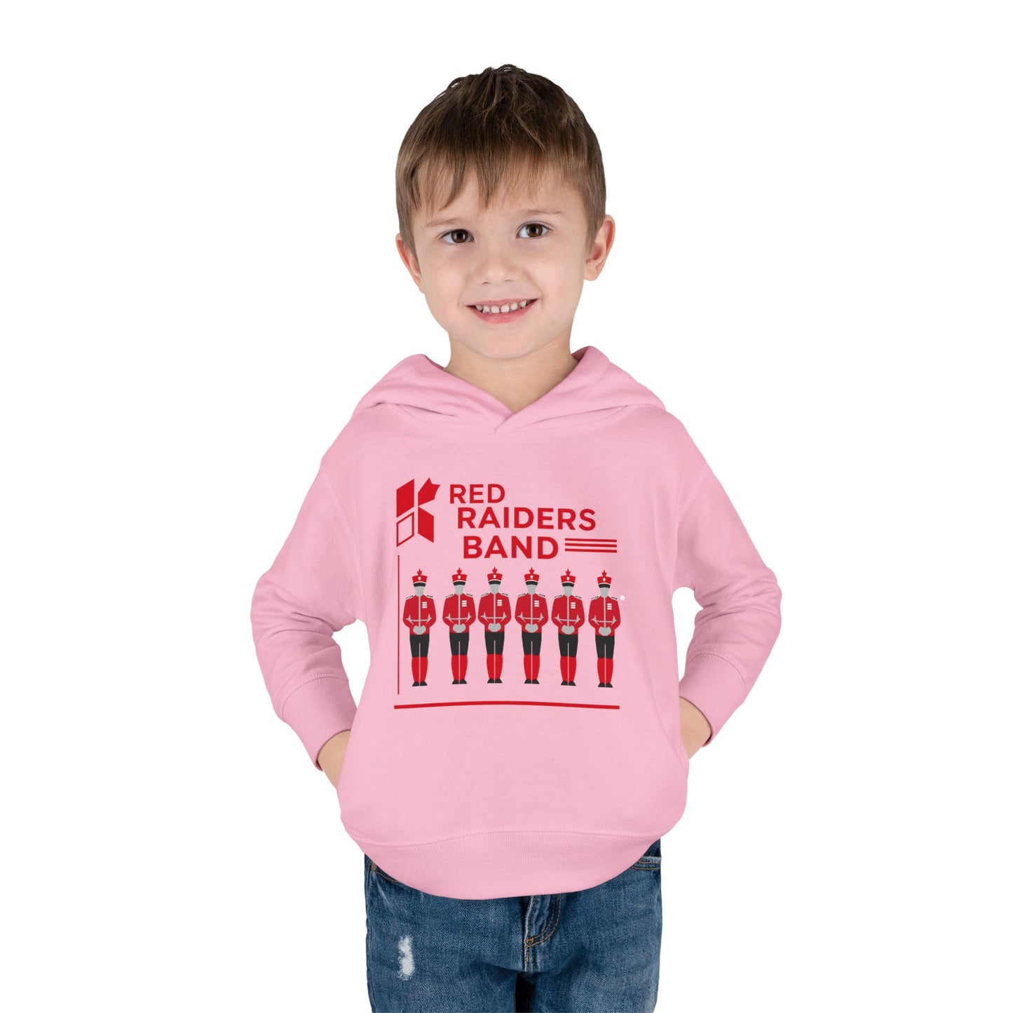 Toddler Hoodie Sweatshirt \ Marion County Red Raiders Band \ MCB1