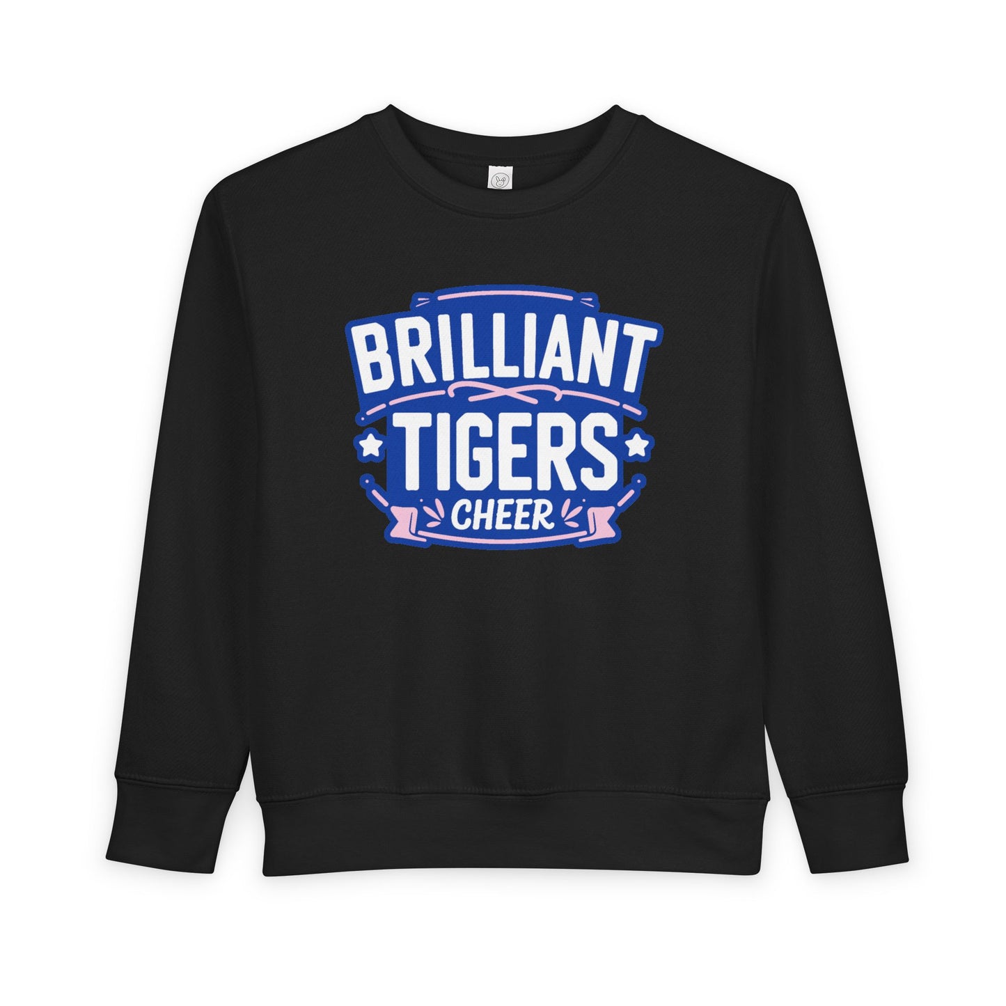 Toddler Crewneck Sweatshirt \ Brilliant Tigers Cheer \ BTC2