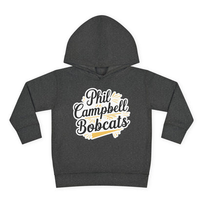 Toddler Hoodie Sweatshirt \ Phil Campbell Bobcats \ PCBG2