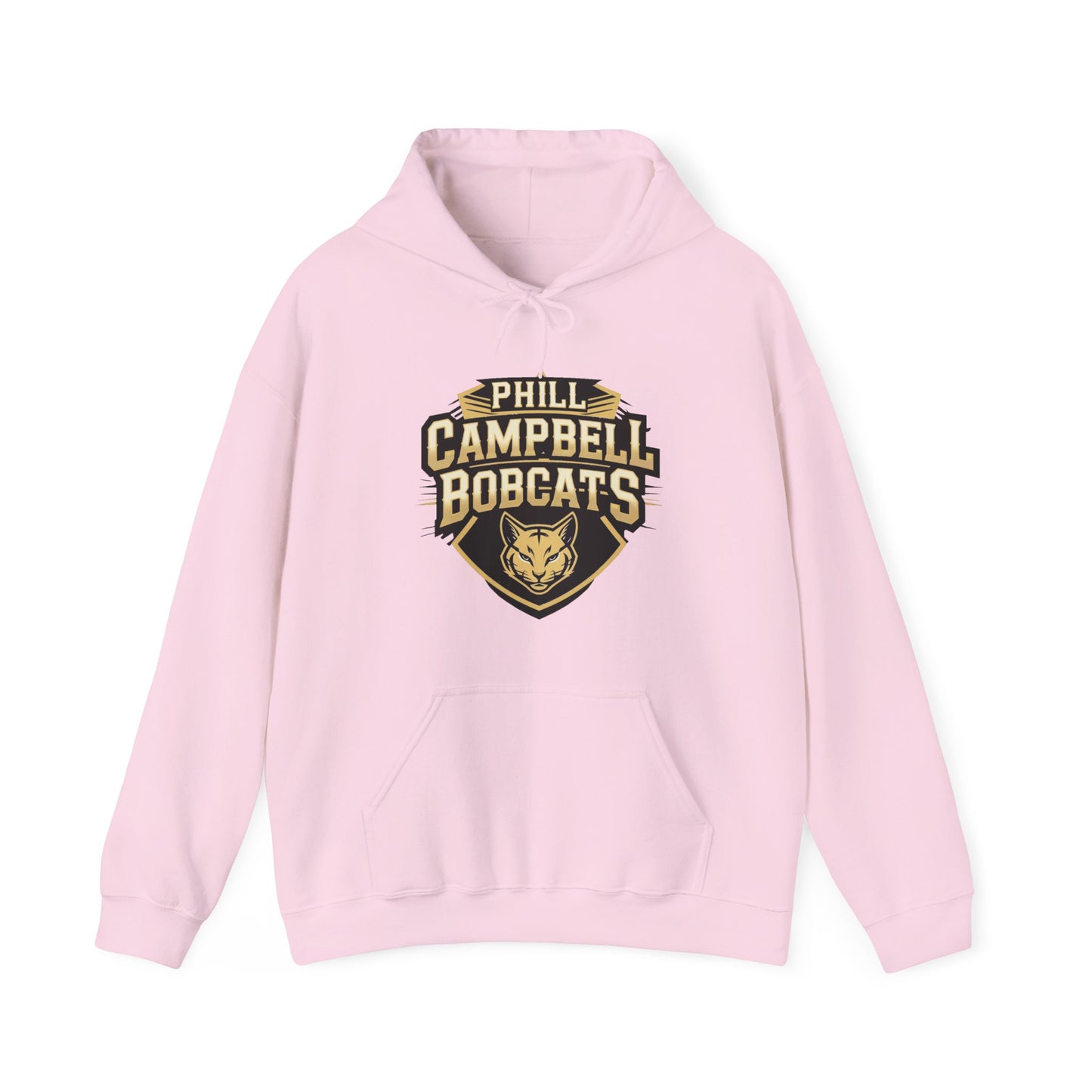 Adult Hoodie Sweatshirt \ Phill Campbell Bobcats \ PCB1