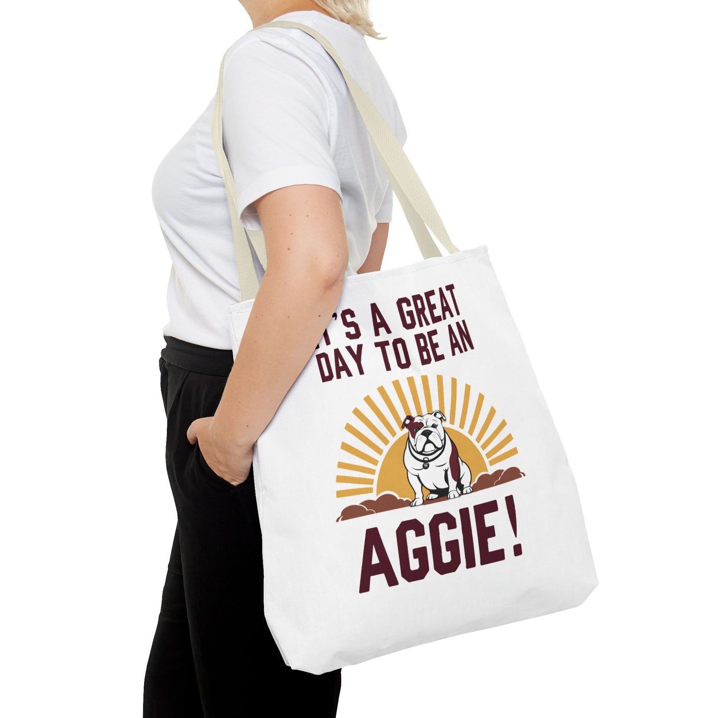 Tote Bag \ It's a Great Day to be an Aggie! \ GDA4