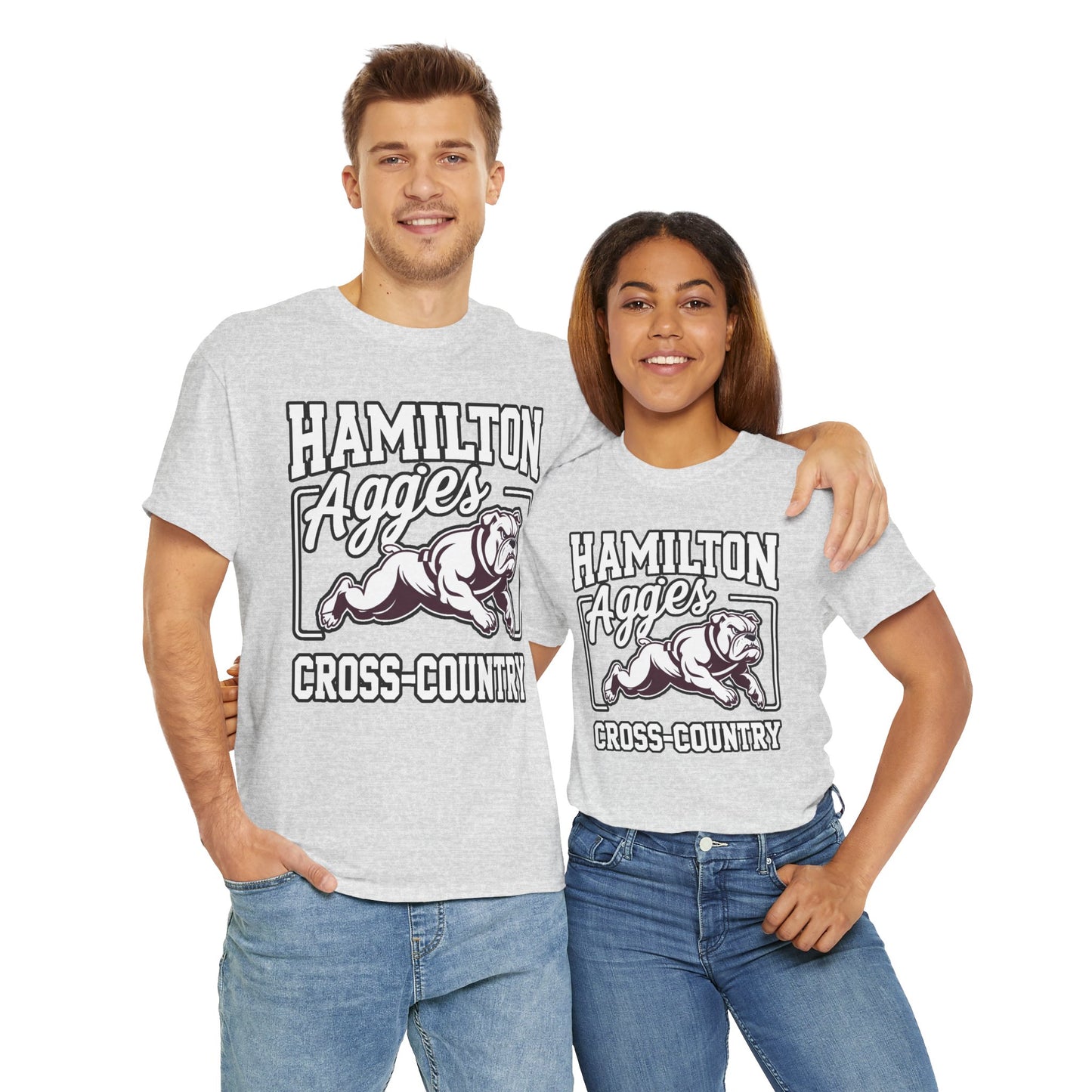 Adult Tee \ Hamilton Aggies Cross-Country \ HCC2