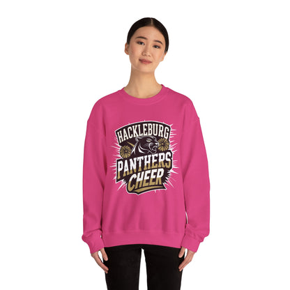 Adult Crewneck Sweatshirt \ Hackleburg Panthers Cheer \ HPC1