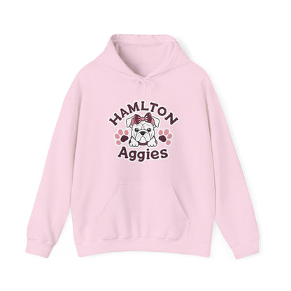 Adult Hoodie Sweatshirt \ Hamilton Aggies \ HAG3