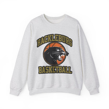 Adult Crewneck Sweatshirt \ Hackleburg Panther Basketball \ HPBK1
