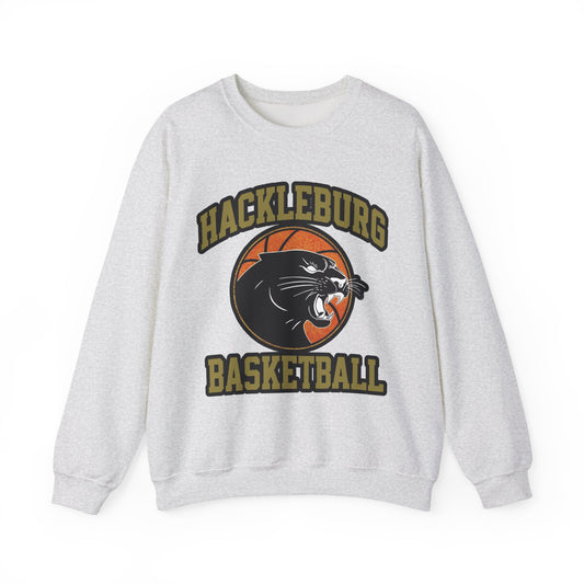 Adult Crewneck Sweatshirt \ Hackleburg Panther Basketball \ HPBK1