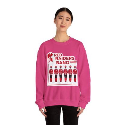 Adult Crewneck Sweatshirt \ Marion County Red Raiders Band \ MCB1